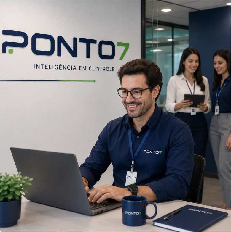 Soluções de controle de ponto e acesso da Ponto7